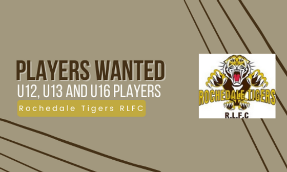 Rochedale Tigers Seeking Players!