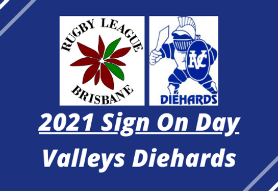 Registrations Now Open – Valleys Diehards