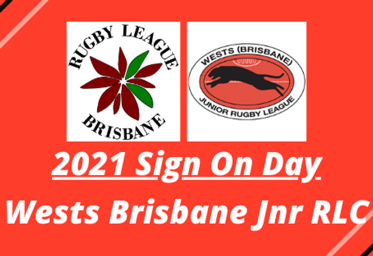 Sign On Day – Wests Brisbane Jnr RLC