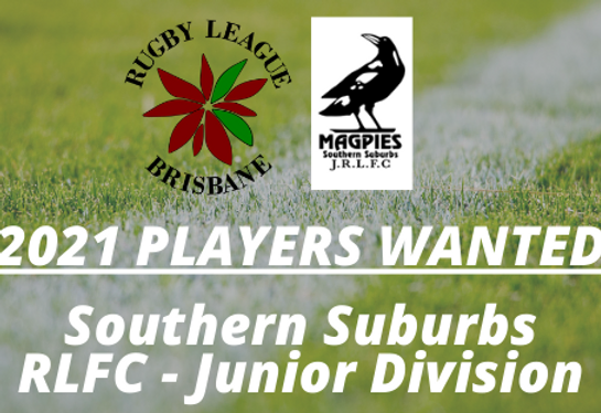 PLAYERS WANTED: Southern Suburbs RLFC