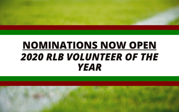 2020 RLB Volunteer of the Year Nominations Now Open