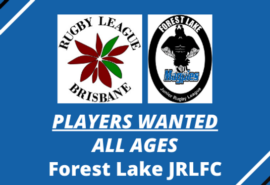 PLAYERS WANTED – Forest Lake JRLFC
