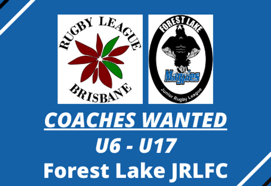COACHES WANTED – Forest Lake JRLFC